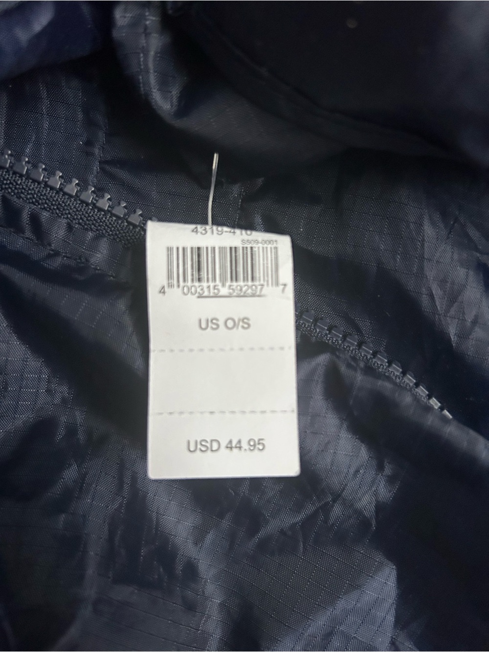 NWT Aerie Navy Blue Nylon Duffel Bag O/S - Picture 5 of 9